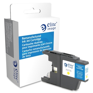Elite Image 75776 Ink Cartridge, 600 Page Yield, Yellow by Elite Image