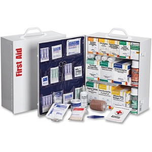 First Aid Only, Inc 247OP Industrial First Aid Station with Three Shelves and 12-Pocket Liner (FAO247OP) by First Aid Only