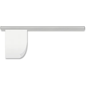 MooreCo, Inc 505S2 BALT Tackless Paper Holder, 24 , Aluminum by Balt