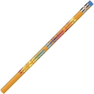 Moon Products 7904B PENCIL,HAPPY B-DAY AST by Moon Products