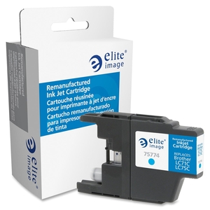 Elite Image 75774 Ink Cartridge, 600 Page Yield, Cyan by Elite Image