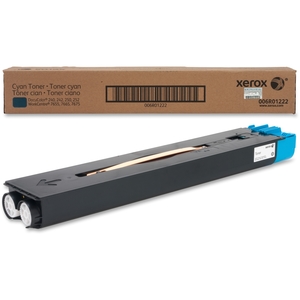 Xerox Corporation 006R01222 Toner Cartridge, f/WC7755, 34,000 Page Yield, Cyan by Xerox