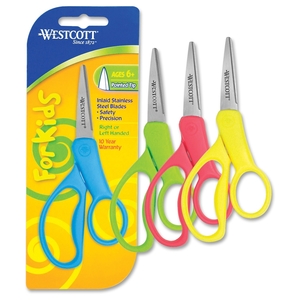 ACME UNITED CORPORATION 13131 Junior Scissors, Pointed Tip, 5" Full, STST/AST by Westcott