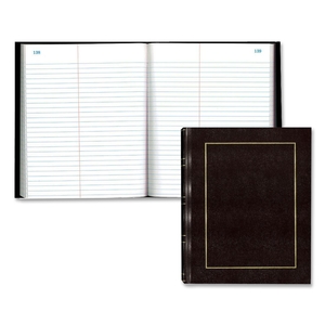 Dominion Blueline, Inc 56907 Law Record Book,w/Center Line,150 Sh,9-3/4"x8",Burgundy by Rediform