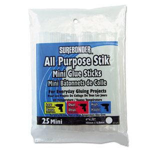 Hot Melt Glue Sticks, All Temps, 25/PK by FPC Corporation