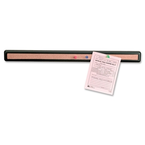 Lorell Furniture 80667 Recycled Cork Bar, 18-7/8" Long, Black by Lorell