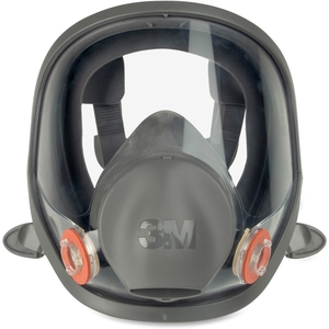 3M 6900 Fullface Respirator 6900, Black/Gray by 3M