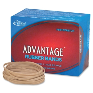 Alliance Rubber Company 26339 Rubber Bands, Size 33, 1/4 lb., 3-1/2"x1/8",Approx. 600/BX by Advantage