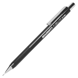 National Industries For the Blind 7520-01-132-4996 Mechanical Pencils, .7mm, Medium Pt, 12/Pk, Black Barrel by SKILCRAFT