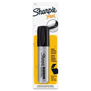 Sanford, L.P. 44101PP Magnum Permanent Marker, Chisel Point, Black by Sharpie