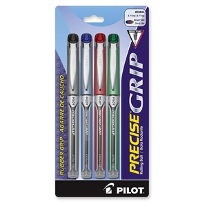 Pilot Corporation 28844 Rollerball Pen, Extra-Fine Point, 4/PK, Assorted by Pilot