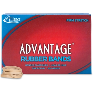 Rubber Bands, Size 62, 1 lb., 2-1/2"x1/4", Approx. 450/BX by Advantage