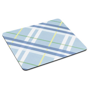 3M MMM114PL Mouse Pad with Precise Mousing Surface, 9" x 8" x 1/5", Plaid Design by 3M/COMMERCIAL TAPE DIV.