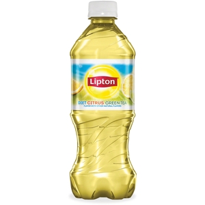 PepsiCo, Inc 92373 Lipton Diet Citrus Green Tea, Plastic, 20Oz., 24/Ct, Gn by Lipton