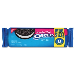 Mondelez International 02952 Oreo Double Stuff Cookies, 4Oz., 8 Per Pack, 6/Bx by Oreo