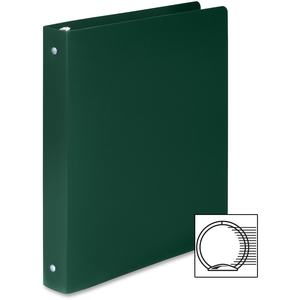 ACCO Brands Corporation A7039716 Semi-Rigid Binder, 1" Capacity, 8-1/2"x11", Forest Green by Acco