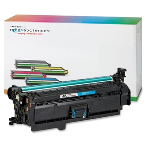 Media Sciences International 40921 Toner Cartridge, 504A, 7000 Page Yield, Cyan by Media Sciences