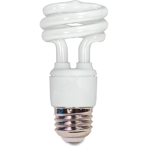 Satco Products, Inc S7214 11-Watt Warm White Mini Compact Fluorescent Bulb by Satco