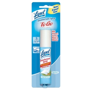 Reckitt Benckiser plc 79132 Lysol Spray To Go, 1 oz, Crisp linen Scent by Lysol