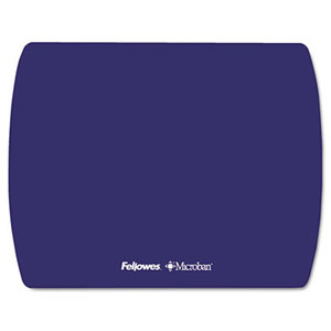 Fellowes, Inc 5908001 Microban Ultra Thin Mouse Pad, Sapphire Blue by FELLOWES MFG. CO.