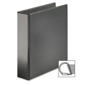 SMEAD MANUFACTURING COMPANY 18732 D-Ring Binder, 2" Capacity, 11"x8-1/2", Black by Cardinal