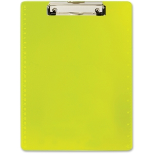 Sanford, L.P. 83008 Clipboard w/Ruler, Letter, Neon Yellow by OIC