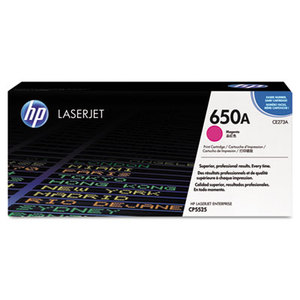 Hewlett-Packard CE273A HP 650A, (CE273A) Magenta Original LaserJet Toner Cartridge by HEWLETT PACKARD SUPPLIES