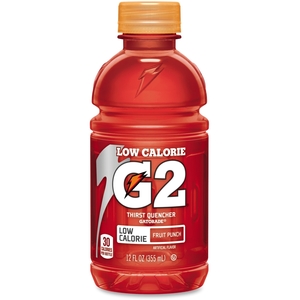 Gatorade G2 Fruit Punch Sports Drink, 12Oz., 24/Ct, Rd by Gatorade