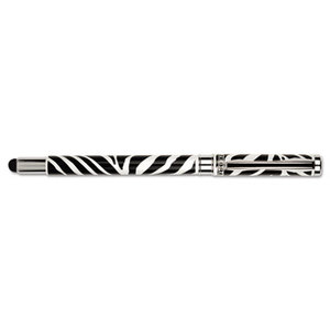 ZEBRA PEN CORPORATION 33411 Stylus/Pen Combination, 1.0mm, Capped, Zebra Print by ZEBRA PEN CORP.