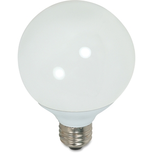 Satco Products, Inc S7304 15-watt globe compact fluorescent bulb by Satco