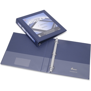 National Industries For the Blind 7510014621388 View Binder, D-Ring, 1", Blue by SKILCRAFT