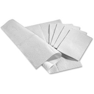 Medline Industries, Inc NON24356W Pro Towels, Two-Ply, Poly-Backed, 13"x18", 500/BX, White by Medline