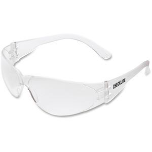 MCR Safety CRWCL010 Glasses,Clr,Unctd,Checklite by Crews