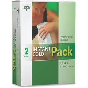 Medline Industries, Inc CUR961R Pack Cold,Instant,2/Bx by Curad