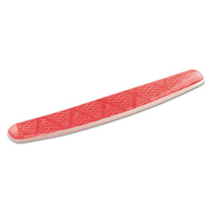 3M WR308CL Fun Design Clear Gel Keyboard Wrist Rest, 2 3/4" x 18", Coral Design by 3M/COMMERCIAL TAPE DIV.