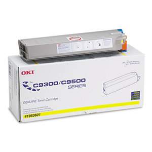 OKI Data 41963601 41963601 Toner (Type C4), 15000 Page-Yield, Yellow by OKIDATA