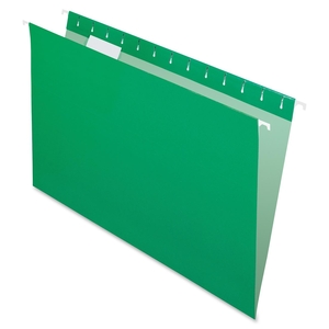 Tops Products 81630 Hanging Folder, 1/5 Tab Cut, Legal Size, Bright Green by Pendaflex