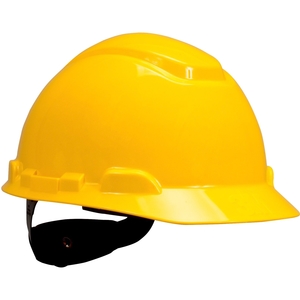 3M H702RUV Hard Hat, Rachet, UV, Yellow by 3M