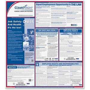 TFP Data Systems ERFED Federal Labor Law Poster, Multi by TFP ComplyRight