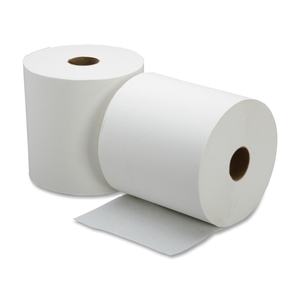 National Industries For the Blind 8540015923324 Paper Towel, Hardwound,Nonperforation,8"x800',6/BX,White by SKILCRAFT