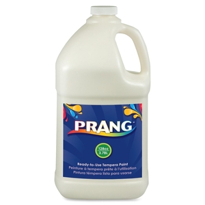 Avery 22809 Tempera Paint, Ready to Use, Nontoxic, 1 Gallon, White by Prang