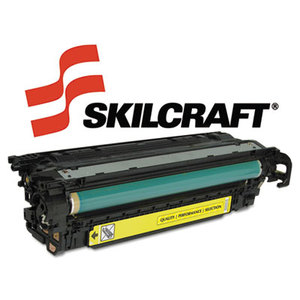 NIB - NISH SKL-CE252A Remanufactured CE252A (504A) Toner, 7000 Page-Yield, Yellow by NIB - NISH