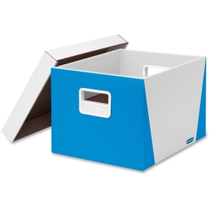 Fellowes, Inc 7648901 2-PACK LETR LGL STOR BOX FASTFOLD BLUE by Bankers Box