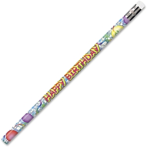 Moon Products 7940B PENCIL,BTHDY GLITZ,AST by Moon Products