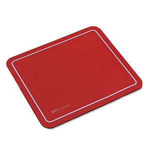 Kelly Computer Supplies 81108 SRV Optical Mouse Pad, Nonskid Base, 9 x 7-3/4, Red by KELLY COMPUTER SUPPLIES