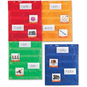 LEARNING RESOURCES/ED.INSIGHTS LER2384 Magnetic Pocket Chart Square (Set of 4) by Learning Resources