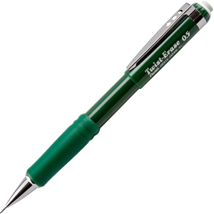 PENTEL OF AMERICA QE515D Automatic Pencil With Twist Eraser, 0.5 mm, Green by Pentel