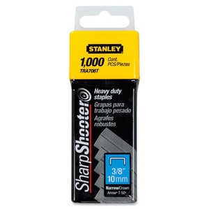 Stanley-Bostitch Office Products tra706t Heavy-duty Staples,3/8"W,3/8"L,84 Staples/Strip,1000/BX by Stanley