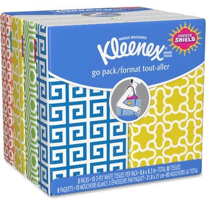 Kimberly-Clark Corporation 11974 POCKET 8PK FACE TISSUE by Kleenex