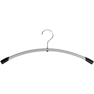 Alba, Inc PMCINMET Pk6 Coat Hangers Silver Metal Alba by Alba